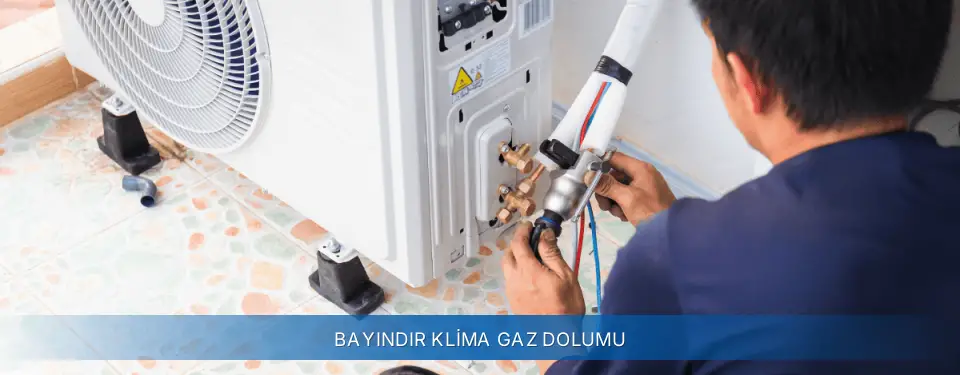 Bayındır İlçemi Sigma Klima Gaz Dolumu